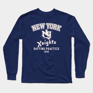 Roy Hobbs NY Baseball Club Batting Practice Premium Gift Long Sleeve T-Shirt